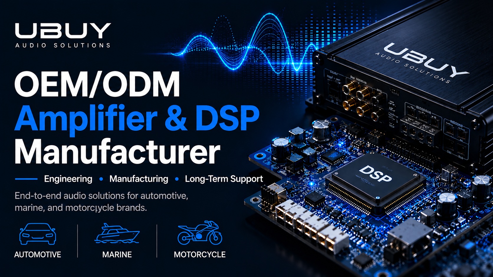 OEM/ODM Amplifier & DSP Solutions | UBUY
